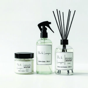 Kit- Difusor, Home Spray e Vela Aromática- Flor de Laranjeira