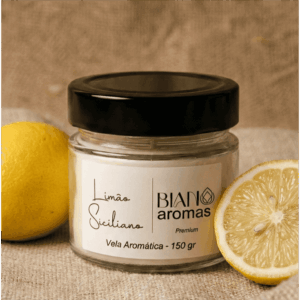 Vela de Limão Siciliano 150g