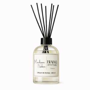 Difusor de Varetas de Madeira Nobre para ambientes 200 ml