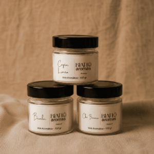 Kit Relaxante Biano Aromas – 3 Velas Aromáticas 150g